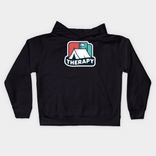 Therapy Hiking and Camping Kids Hoodie